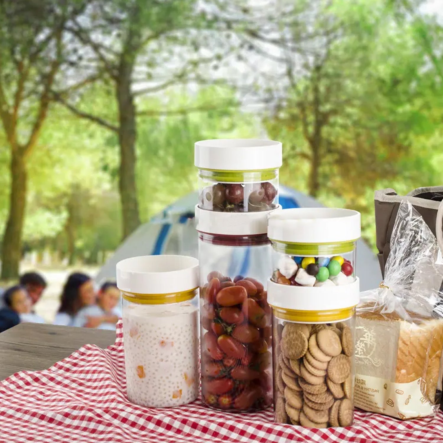 5831 Multipurpose Plastic Transparent Storage Containers Masala Box Dabba Spice, Plastic Masala Spices Container Set Capacity With Airtight Lid Kitchen Pantry Organizer For Salt Mukhwas Box With Tray (8 Pc Set) 5831 Multipurpose Plastic Transparent Storage Containers Masala Box Dabba Spice, Plastic Masala Spices Container Set Capacity With Airtight Lid Kitchen Pantry Organizer For Salt Mukhwas Box With Tray (8 Pc Set)